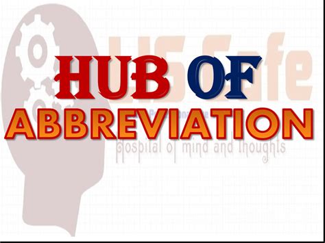 hubs abbreviation.
